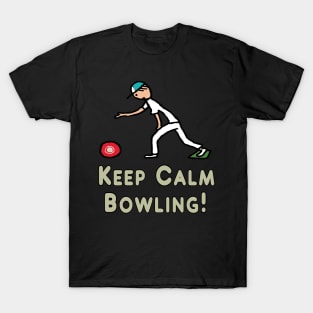 Keep Calm Lawn Bowls T-Shirt